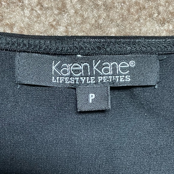 KAREN KANE LONG SLEEVE TOP. SIZE PETITE. LIKE NEW CONDITION. - Picture 7 of 8